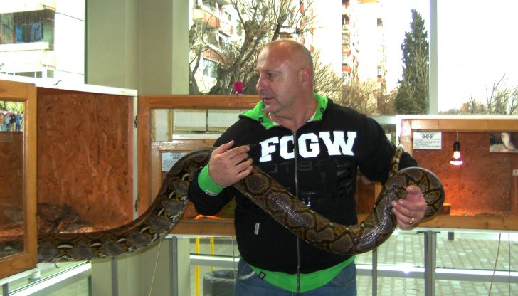 Инцидентът е станал, докато се опитвал да почисти аквариума на най-отровната змия в света