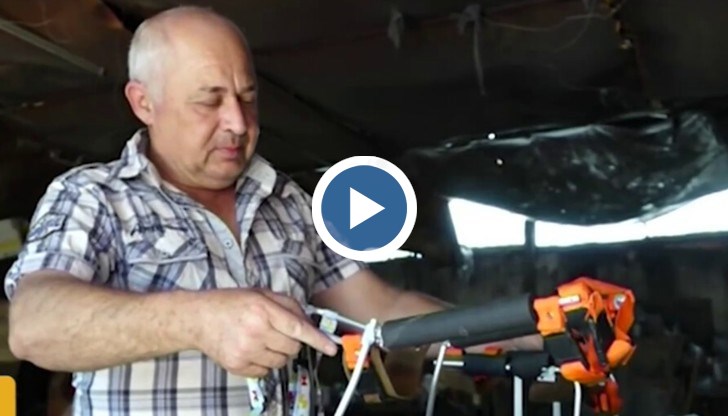 Русенецът изработва инвалидни колики за кучета и котки