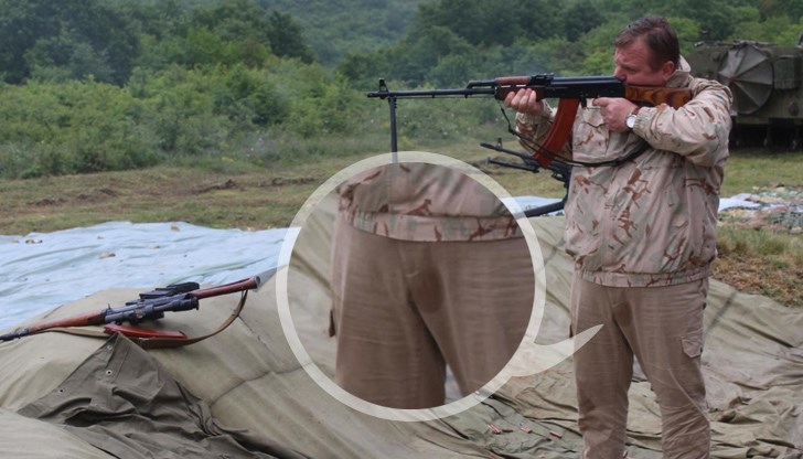 Изпитал е “малка нужда “ да постреля!