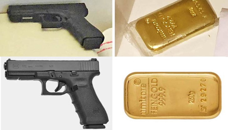 Пистолетът от снимките компромати за Борисов е "Глок", модел 17 или 29/30, който има същата форма
