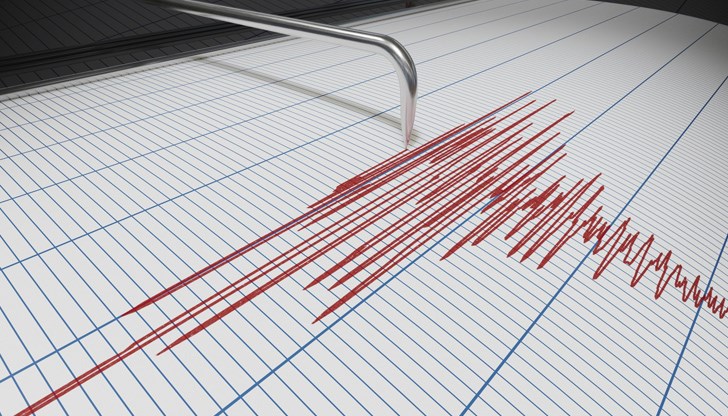 Земетресението е регистрирано към 5:46 часа през нощта на 22 юни