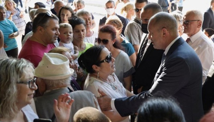 Президентът беше на посещение в Каспичан Президентът беше на посещение в Каспичан