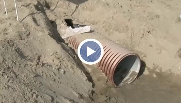 Вандалът е заловен часове по-късно, а детето има само охлузвания