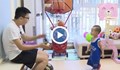 2-годишно дете е сензация с баскетболните си умения