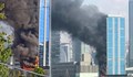 Голям пожар в бизнес център в Турция