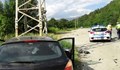 Катастрофа край Две могили отведе мъж в болницата