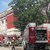 Пожарникарите са спасили работник от горящия покрив на операта
