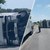 ТИР накъса 60 метра мантинела при инцидент на магистрала "Тракия"