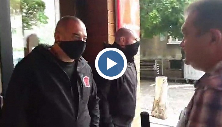 Един от охранителите обясни на Георги Георгиев, че заведението не работи