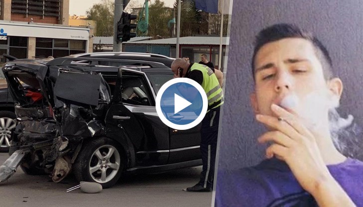 Експертиза доказва, че мигове преди фаталния сблъсък с колата на Милен Цветков, 22-годишният шофьор дори е увеличил скоростта на джипа си