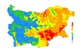 Екстремален индекс за пожароопасност в 9 области на страната