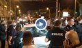 Конфликт между протестиращи и шофьори пред румънското посолство