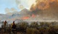 Голям пожар на остров Крит