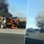 Кола с газова бутилка избухна в пламъци на АМ „Тракия”