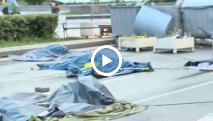 Днешният ден започна с възстановяване на лагерите