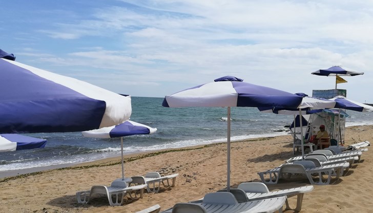 Обикновено базата е заета на 80% от германски летовници, но сега те се броят на пръсти