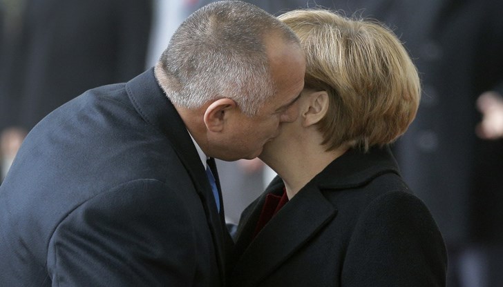Борисов многократно е изказвал благодарност към германските консерватори. Огромният му пиетет към Ангела Меркел също е документиран