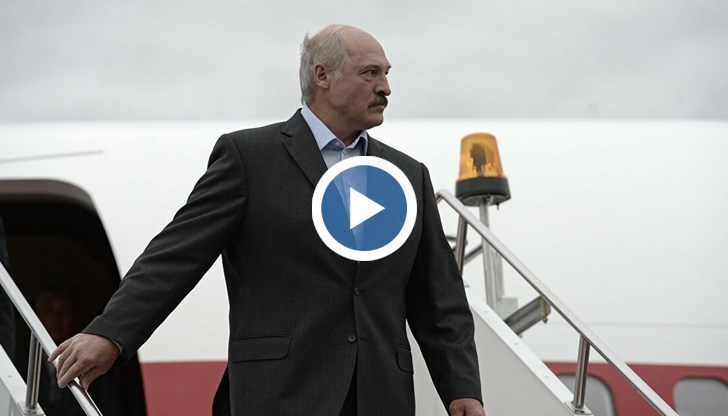 Беларуският президент кацна с хеликоптер