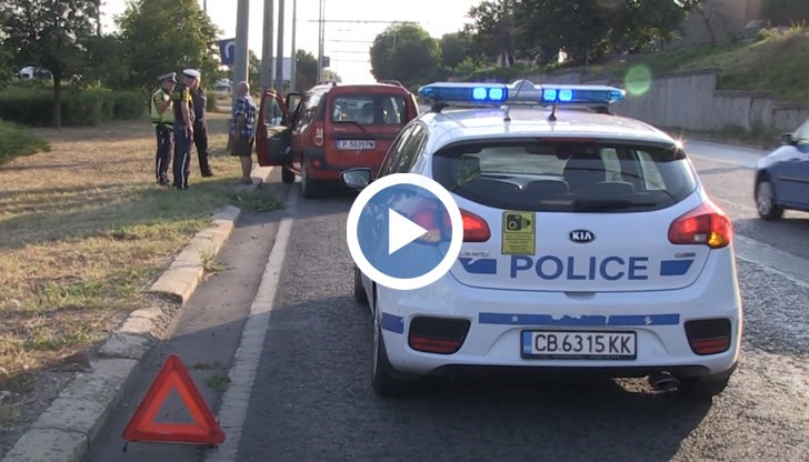 Инцидентът заради отнето предимство затрудни движението в района на Охлюва