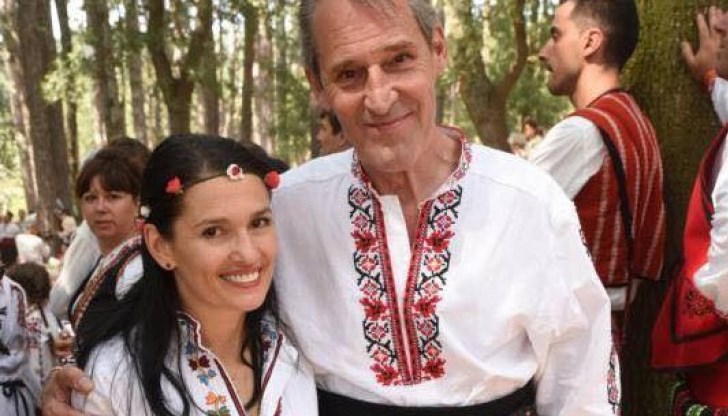 Бен и Деана по време на щастливото събитие в Жеравна преди две години Бен и Деана по време на щастливото събитие в Жеравна преди две години