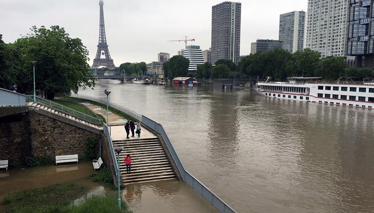 В Европа под вода ще се окажат северните части на Германия и Франция, а главната жертва на глобалното наводнения ще стане Великобритания