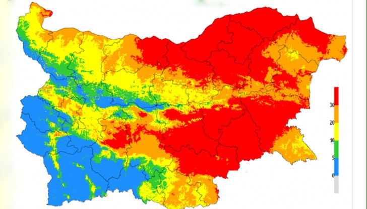 Възможни са бързо разпространяващи се много силни пожари