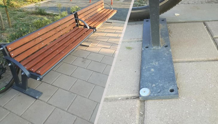 Вероятно, за да се клатят повече, или пък да можем да си ги вземаме за вилата...