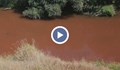 Водите на река Осъм станаха червени
