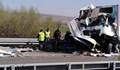 Верижна катастрофа е причина за затварянето на пътя Разград - Русе