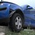 Шофьор се заби в бетонна ограда в Благоевград