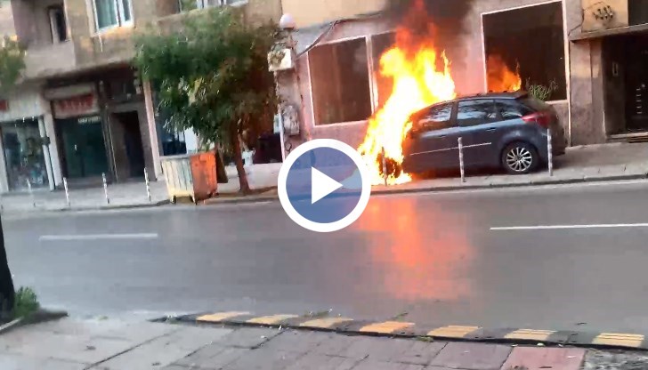 Огнеборците пристигат в рамките на 10 минути въпреки натоварения трафик