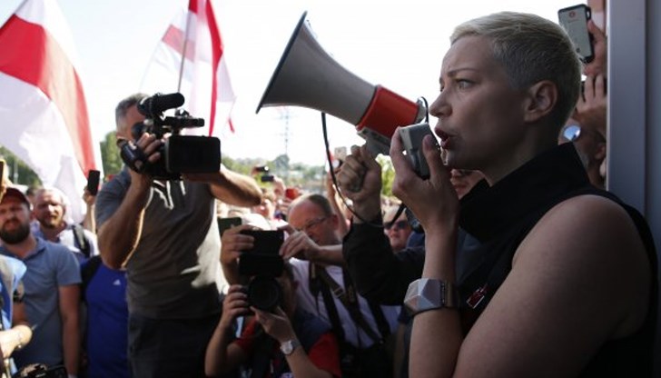 Полицията в Минск съобщи, че проверява сигналите за отвличане на Колесникова