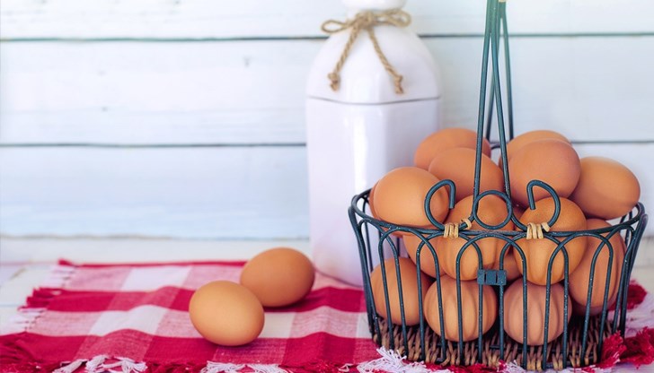 Пресните яйца могат да се съхраняват спокойно при стайна температура до 20 градуса