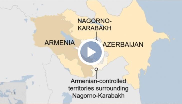 Петима членове на едно азербайджанско семейство са били убити днес при артилерийски обстрел