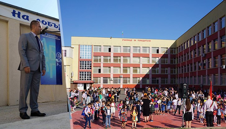 Кметът пожела „На добър час“ и на учениците в най-голямото русенско училище „Васил Левски“