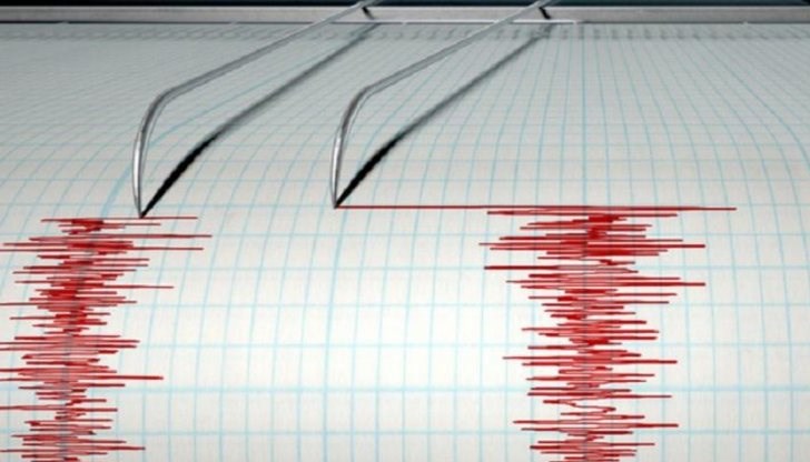 Земетресение в Егейско море с магнитуд 5,3 по Рихтер беше усетено и в половин България в нощта срещу неделя около 2 часа