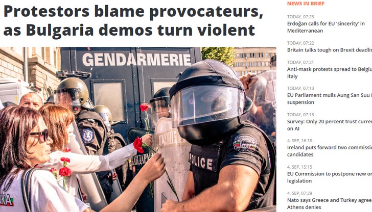 Европейското издание посвети обширен материал на случващото се през последните 2 месеца у нас Европейското издание посвети обширен материал на случващото се през последните 2 месеца у нас