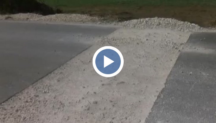 От АПИ все още мълчат за некачествения ремонт направен на пътя Иваново - Две могили