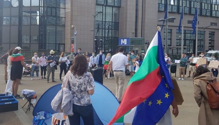 Протестът беше подкрепен и от евродепутати от групите на Зелените и на Прогресивния алианс на социалистите и демократите