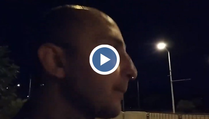 Това научаваме от видео, споделено от Йордан Бончев във Фейсбук. Кадрите съдържат насилие
