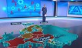КОВИД-19 продължава да оцветява картата на Европа в червено