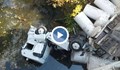 ТИР падна в река Луда Камчия