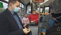 Над 60 акта за неносене на маски в градския транспорт в София