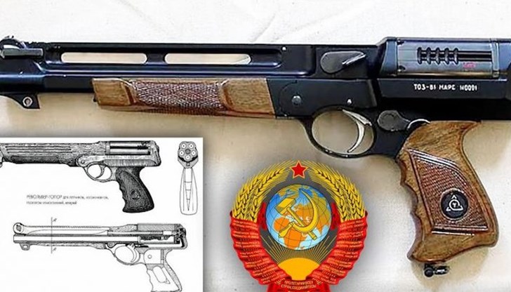 Револверът ТОЗ-81 е разработен специално за съветските космонавти