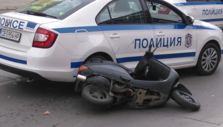 Водачът не спрял на полицейско разпореждане за проверка Водачът не спрял на полицейско разпореждане за проверка