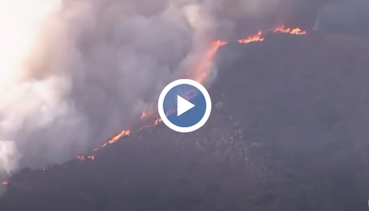 Нов горски пожар в Калифорния, 60 000 евакуирани