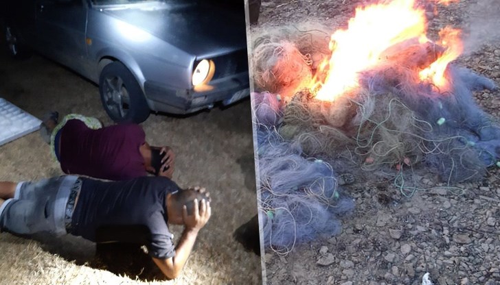 При опит да избягат, бракониерите се блъскат в голям камък на язовира