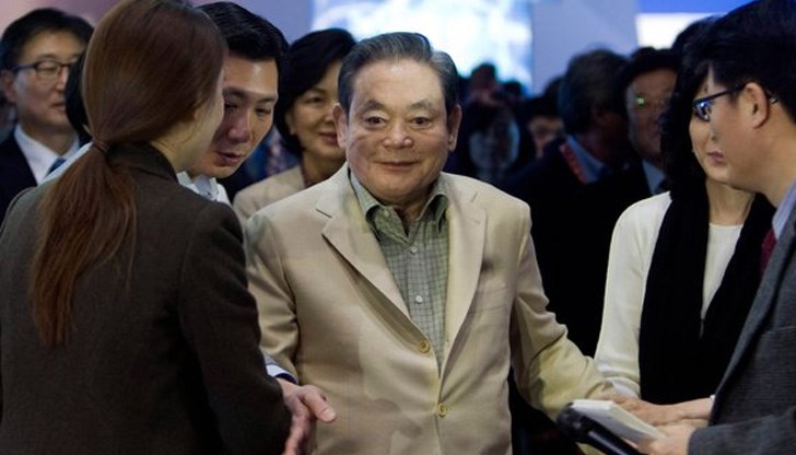 Ли Кун-хи е издъхнал днес на 78-годишна възраст