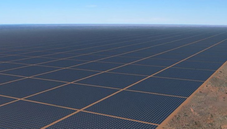 Sun Cable обяви строителството на най-голямата в света слънчева електроцентрала