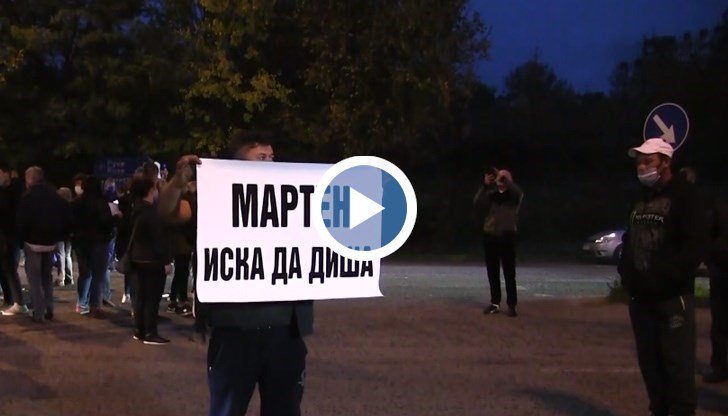 Протест за чист въздух блокираха пътя Русе - Силистра